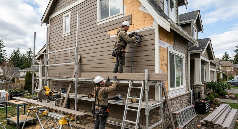 Board Siding Replacement in Boston, MA