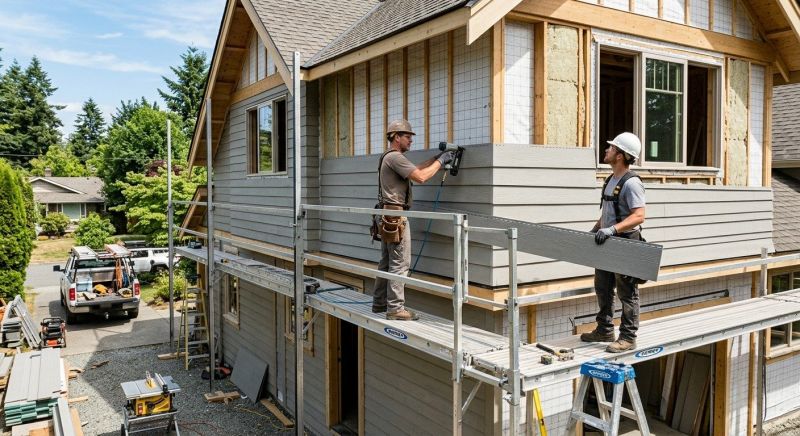 Cement Siding Replacement in Boston, MA
