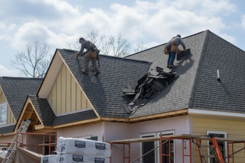 Damaged Roof Replacement in Worcester, MA