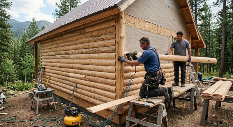 Log Siding Installation in Norwalk, CT