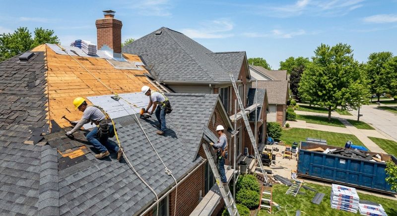 Roof Reshingling in Worcester, MA